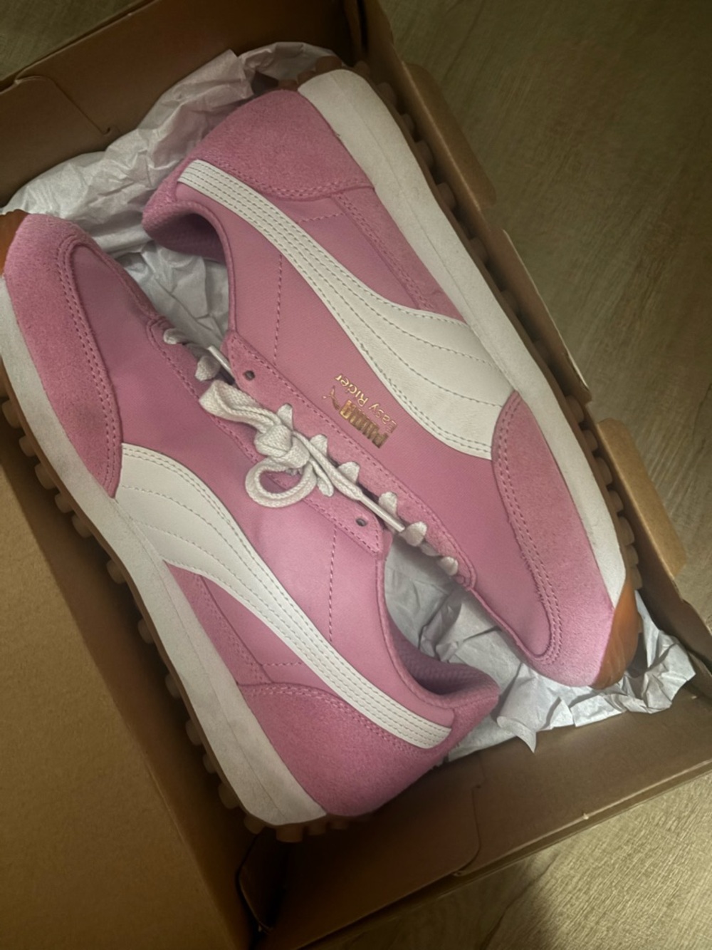 Pink Puma Running Sneakers